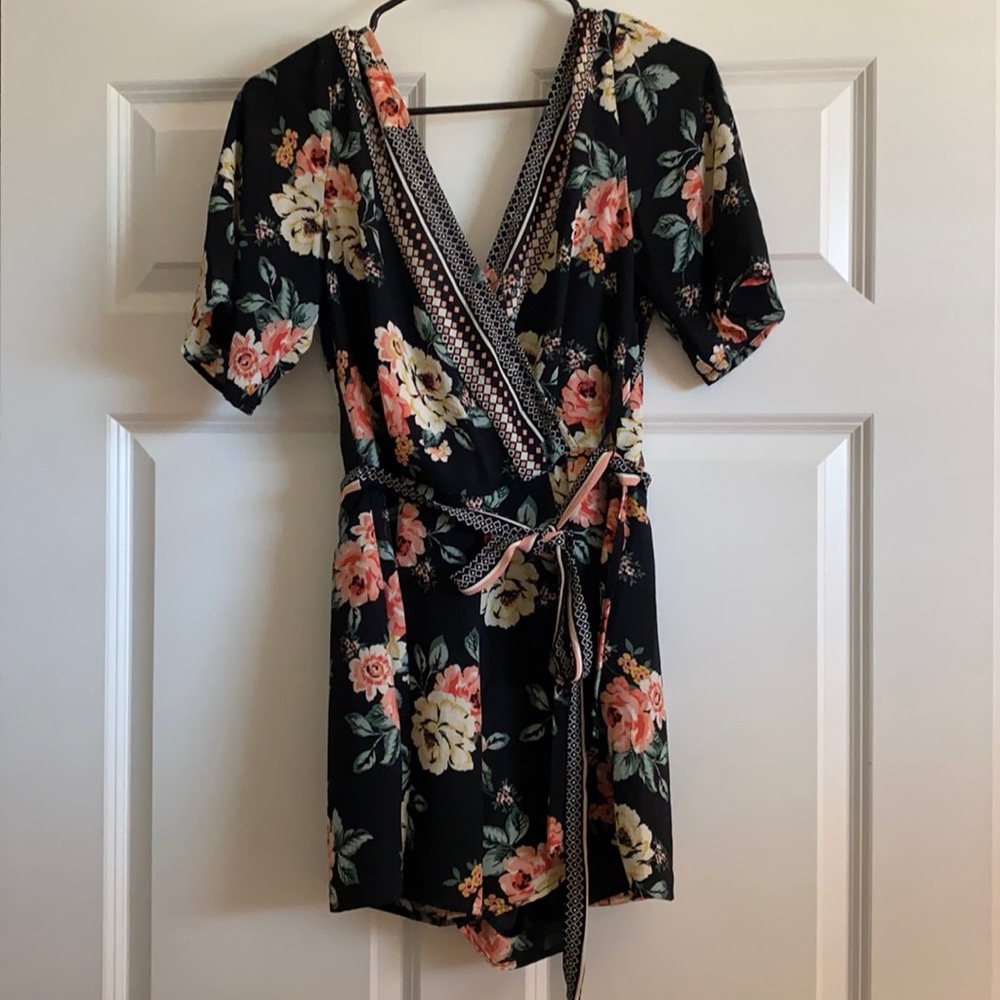 NWT Floral Romper